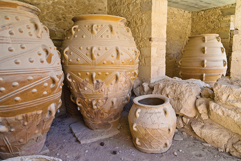 795w x 530h Knossos Palace Cretan Landscapes HER 05 The Magazine in Knossos palace